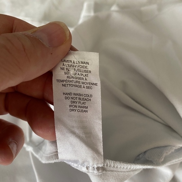 Dynamite Women's White Pleated A-line Schoolgirl Mini Skirt Size Medium - Picture 6 of 11